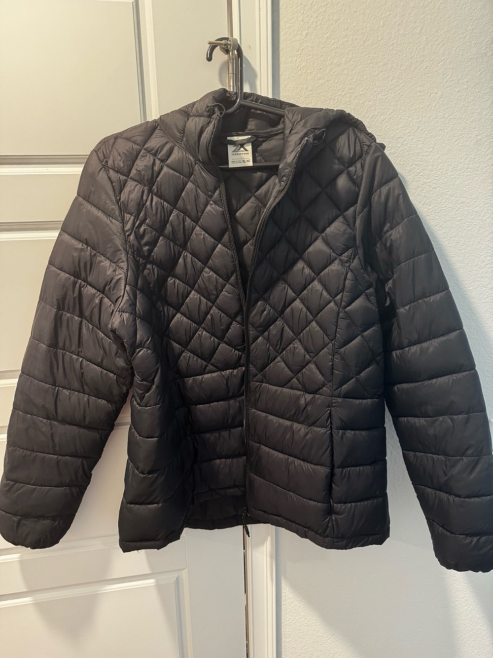 ZeroXposur Black Quilted Puffer Jacket